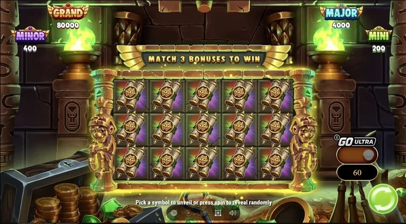 Wrappin' More Gold - Collect & Win mreža sa rastućom mumijom